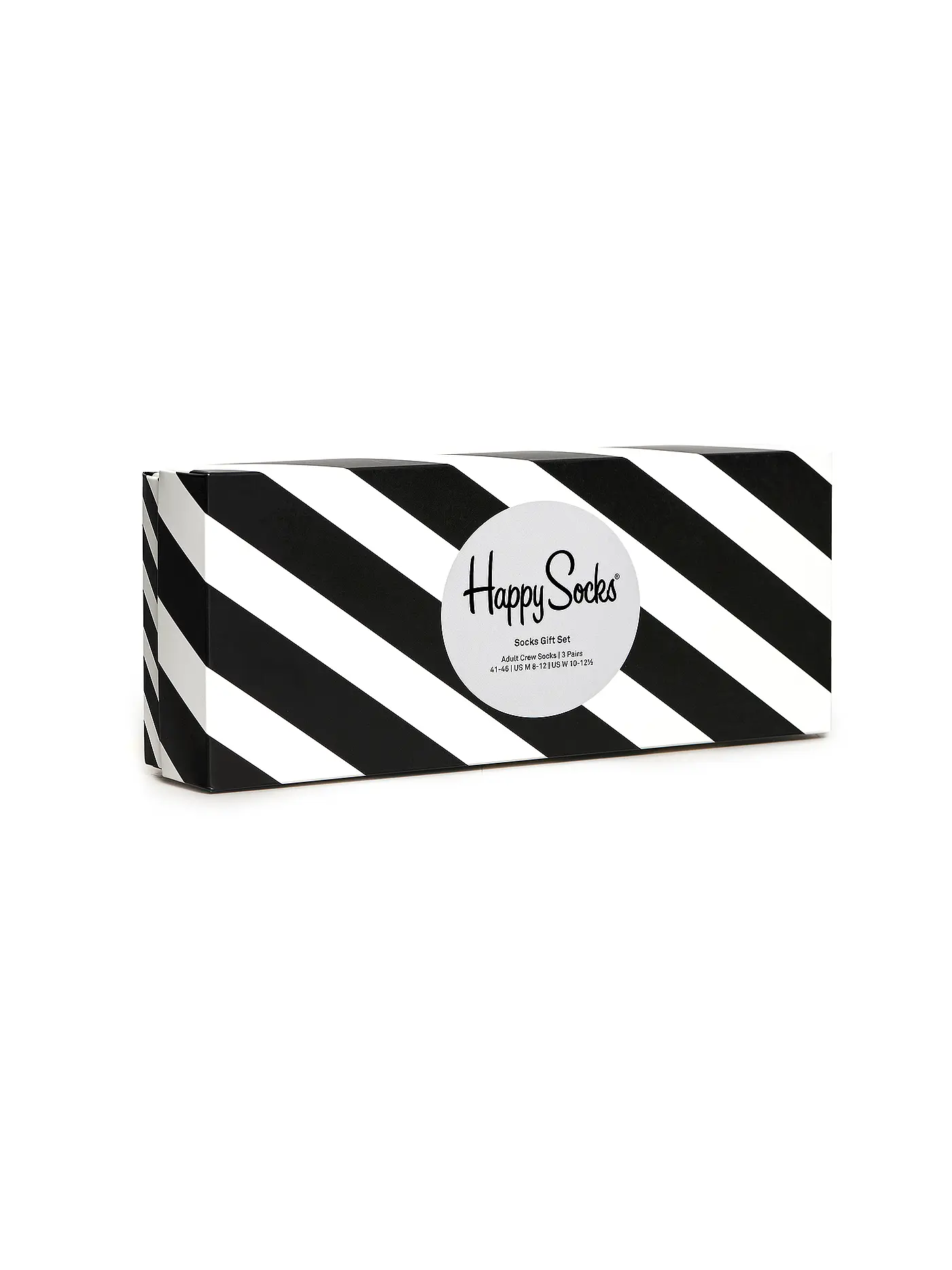 HAPPY SOCKS | Herren Geschenkbox Socken BLACK & WHITE 4-er Pkg 41-46 black | 